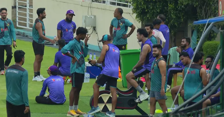 প্রস্তুতি ক্যাম্পে ক্রিকেটাররা